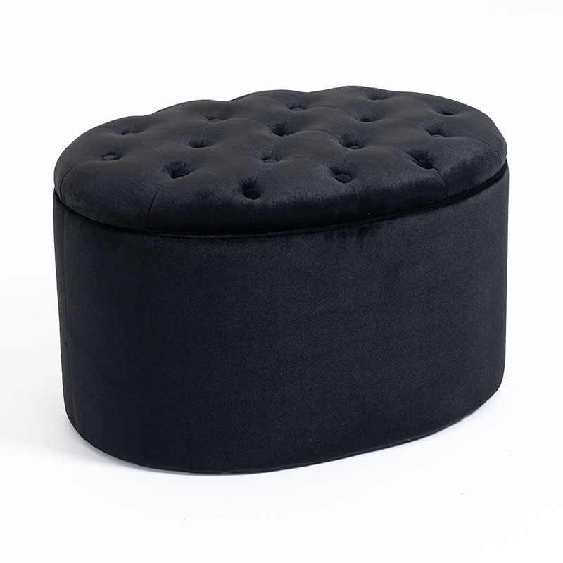 Maliit na Makukulay na Bread-Shaped Fabric Storage Stool